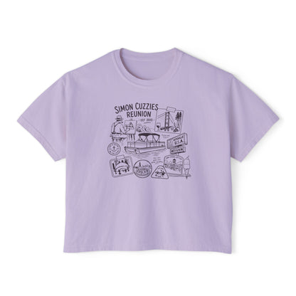 "Cuzzies Reunion" Boxy Tee