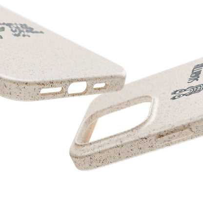 "Slightly Titled, Totally You"  —  Biodegradable Phone Case