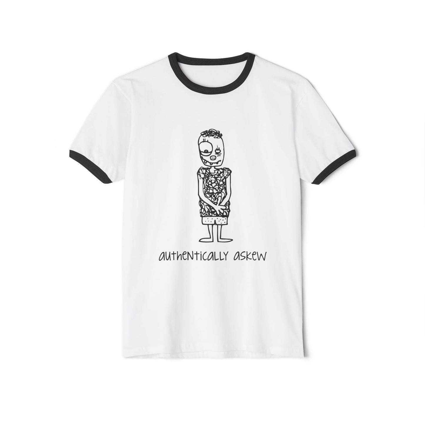 "Authentically Askew" Ringer T-Shirt