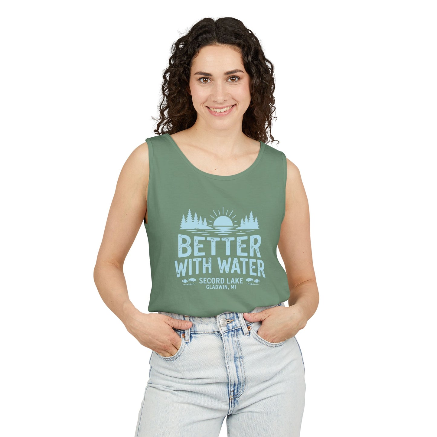 "Better With Water" Tank Top