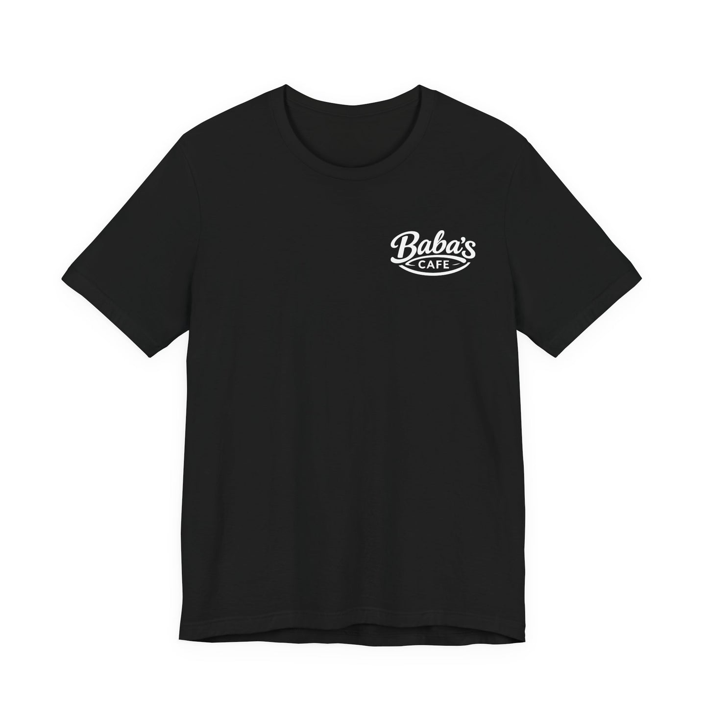 Baba's Cafe Logo T-Shirt — Vintage Diner Coffee Tee
