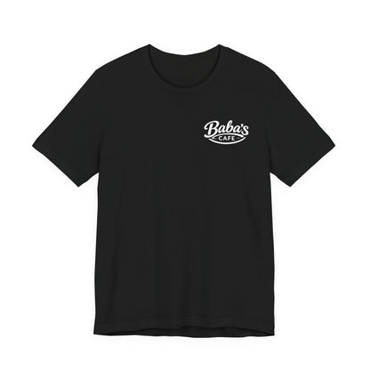Baba's Cafe Logo T-Shirt — Vintage Diner Coffee Tee