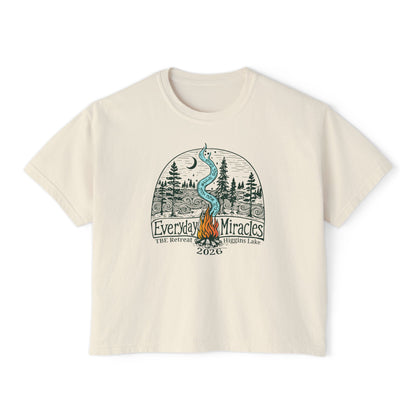 "Everyday Miracles" Women's Boxy Tee