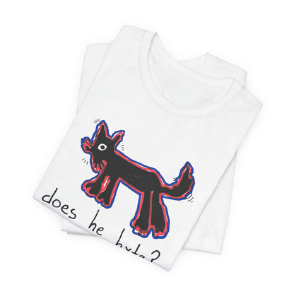 “Does He Byte?”  — Graphic Tee