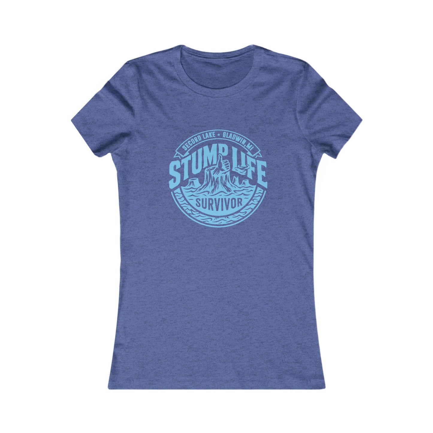 "Stump Life Survivor, Secord Lake"  – Women's Tee