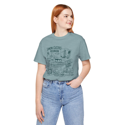"Cuzzie Reunion" Unisex Jersey Short Sleeve Tee