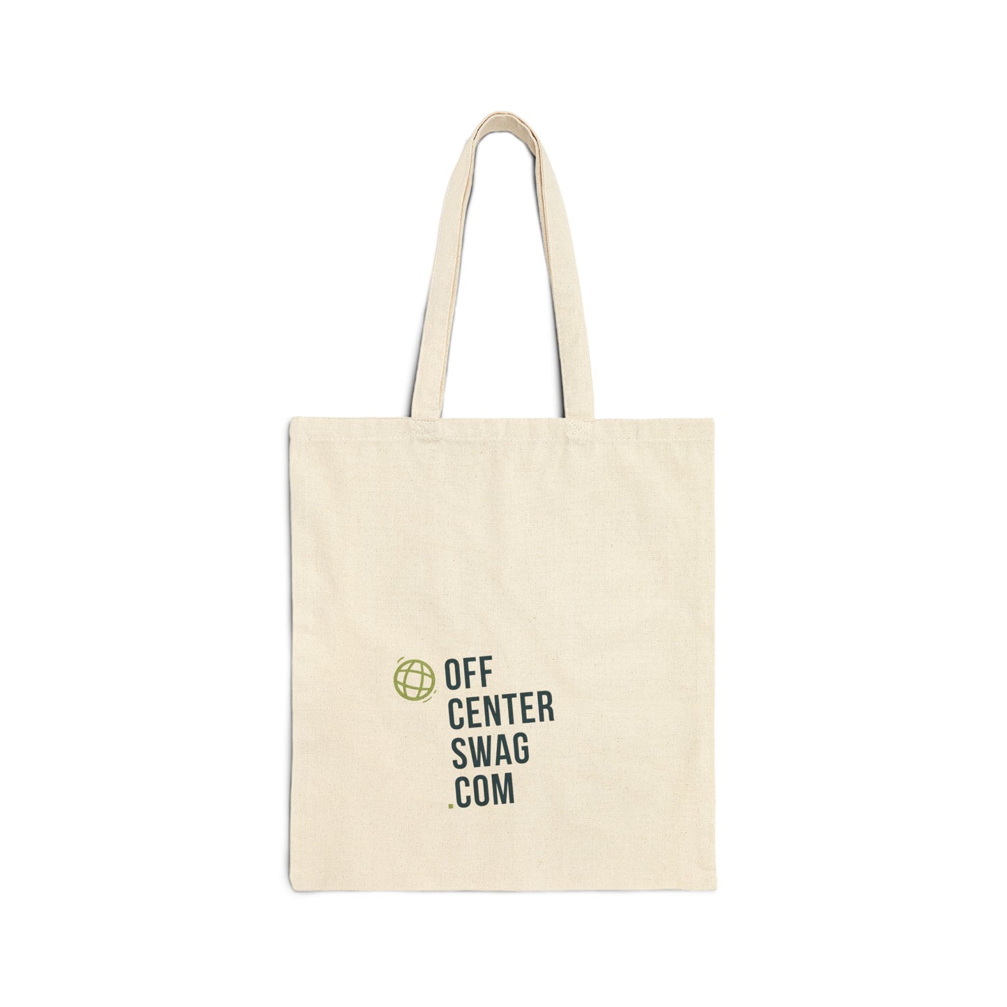 “Slightly Tilted Totally You” Canvas Tote Bag