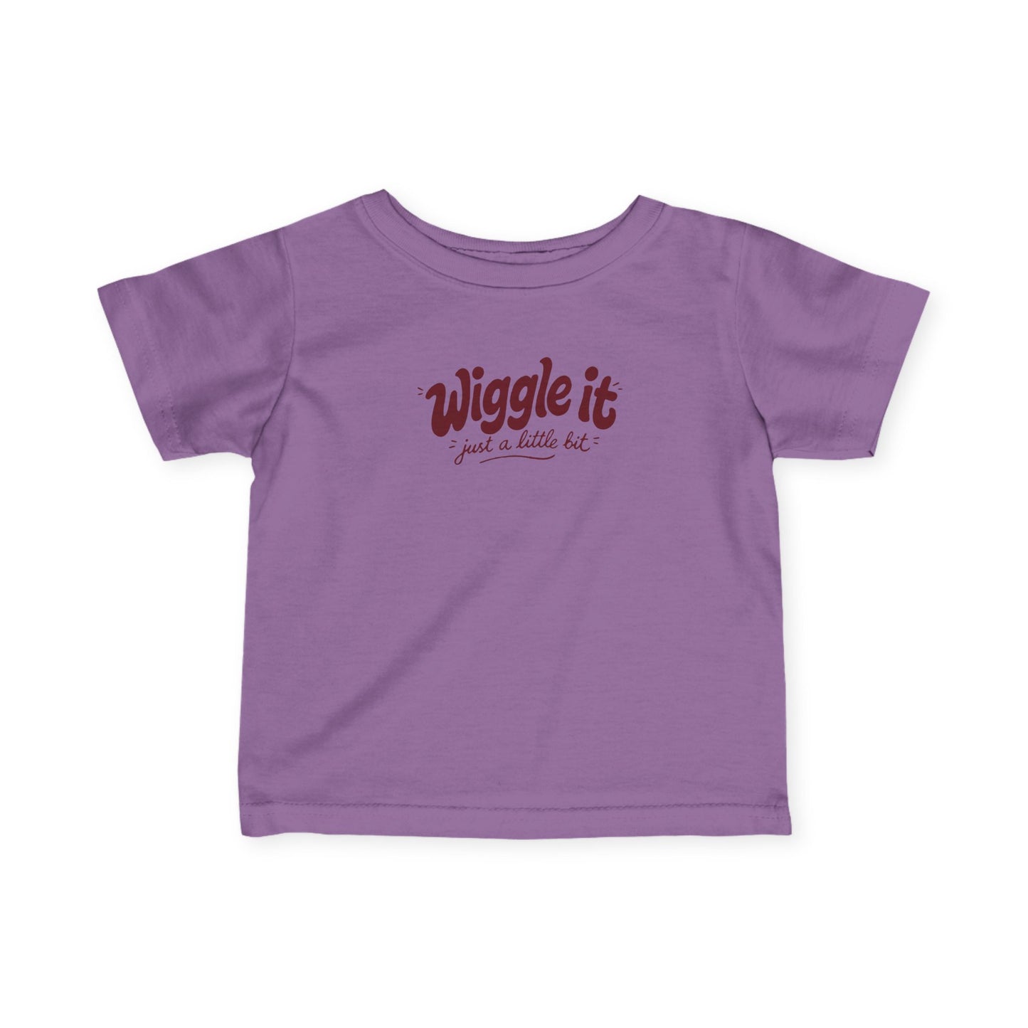 "Wiggle It, Just a Little Bit" Cute Baby Graphic Shirt