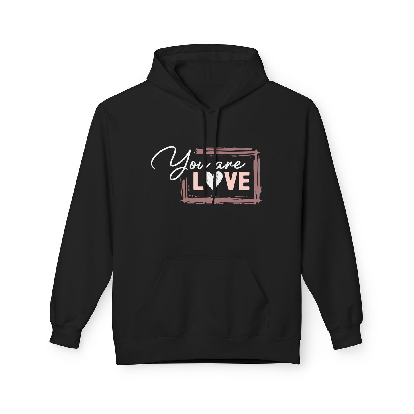 "You Are Love" Unisex Midweight Softstyle Fleece Hoodie