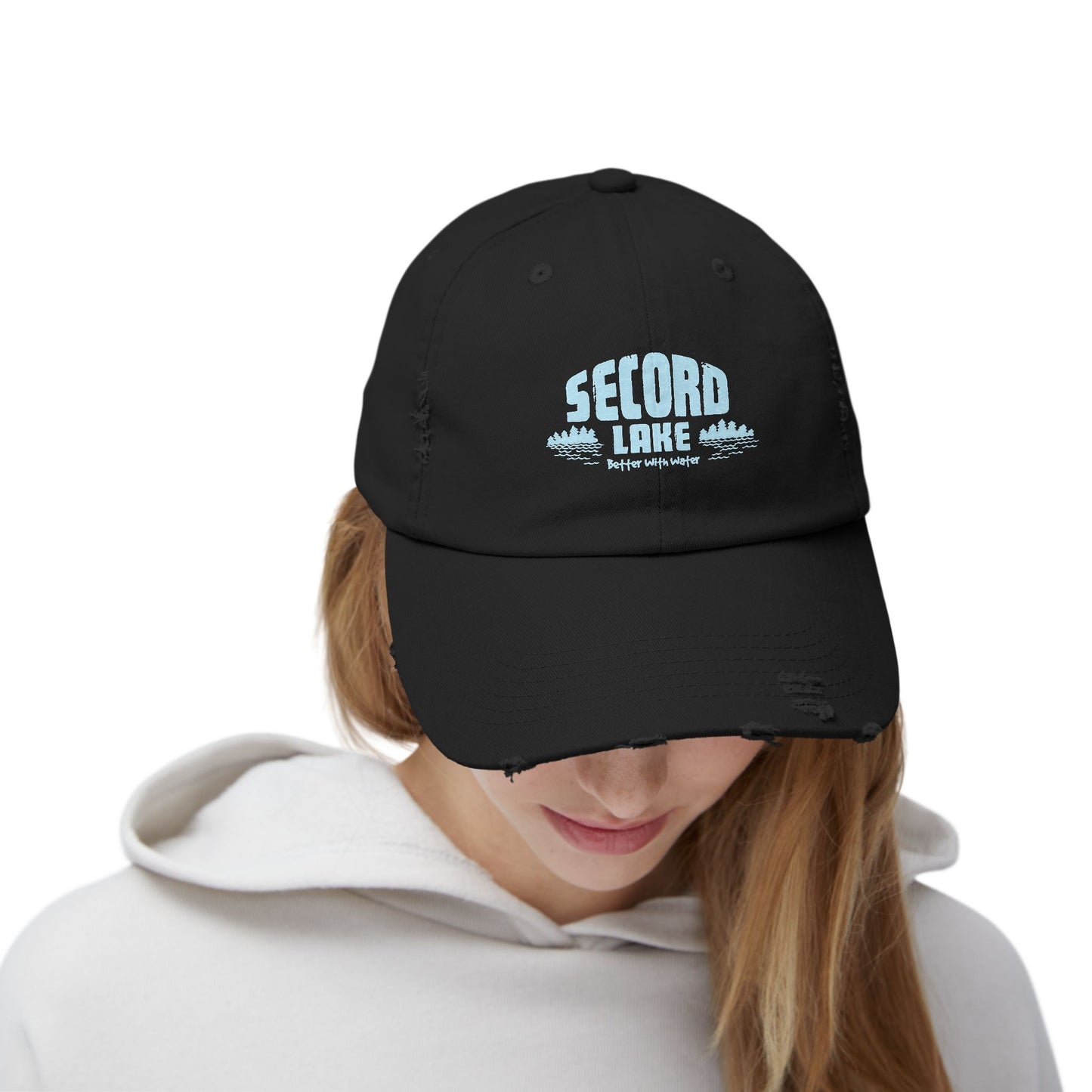 "Secord Lake, Better with Water" Baseball Cap