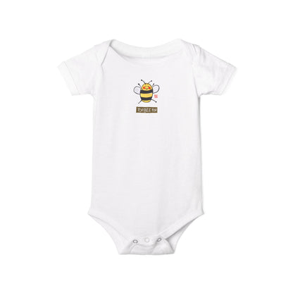"You Bee You" Graphic Baby Onesie | Bella+Canvas Bodysuit | Self Acceptance Baby Gift