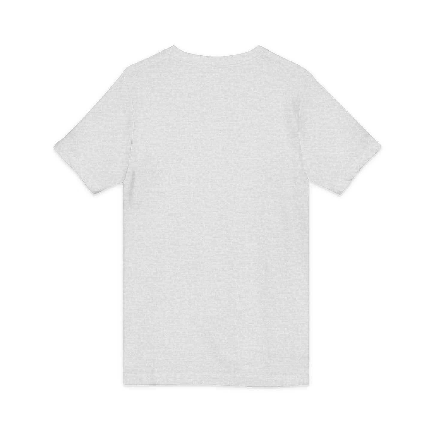 Off Centered Unisex Jersey Short Sleeve V-Neck Tee (pl)