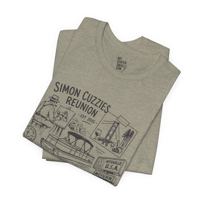 "Cuzzie Reunion" Unisex Jersey Short Sleeve Tee