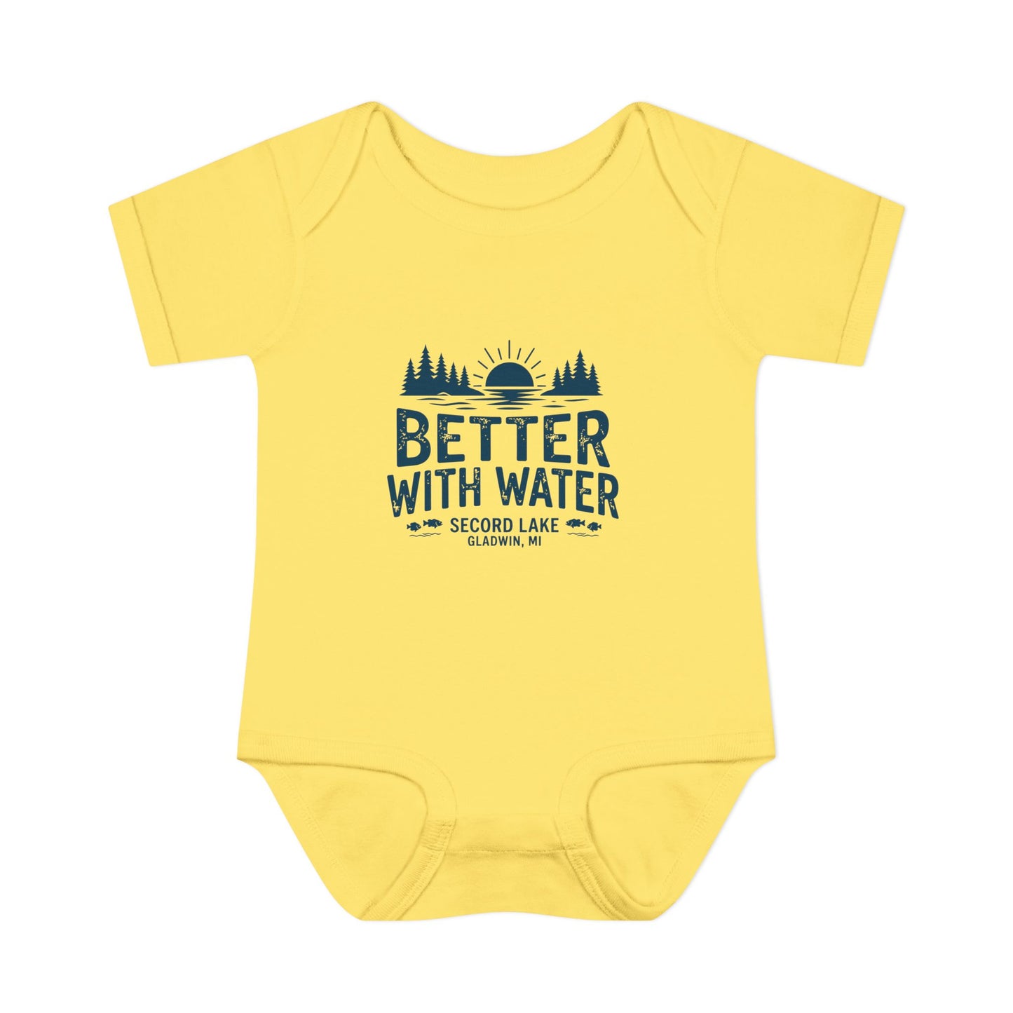 "Better With Water" Infant Bodysuit  Onesie