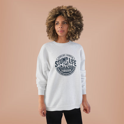 "Stump Life Survivor" Vintage Crewneck Sweatshirt