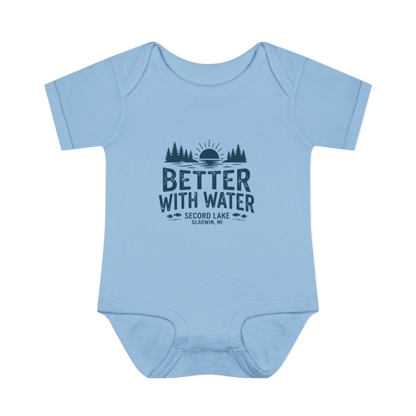 "Better With Water" Infant Bodysuit  Onesie