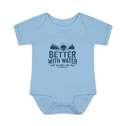 "Better With Water" Infant Bodysuit  Onesie