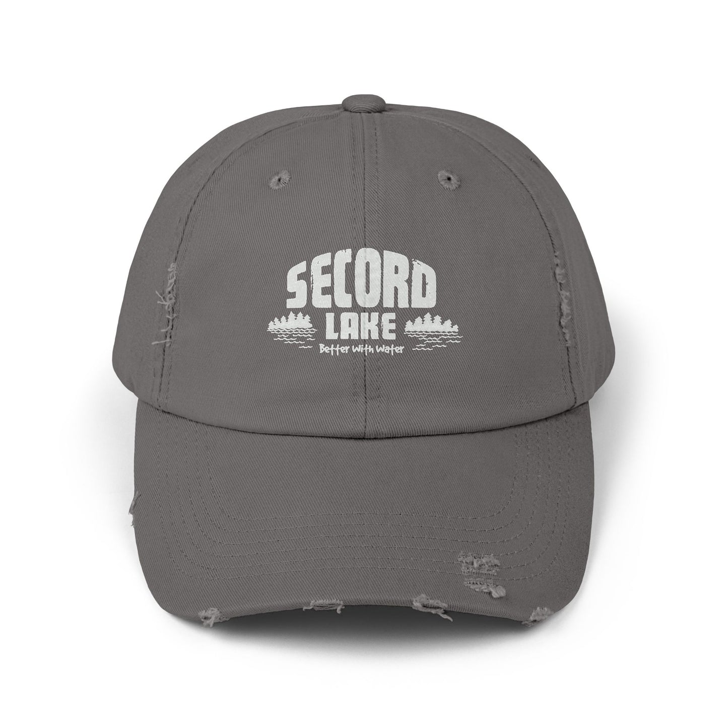 "Secord Lake, Better with Water" Baseball Cap