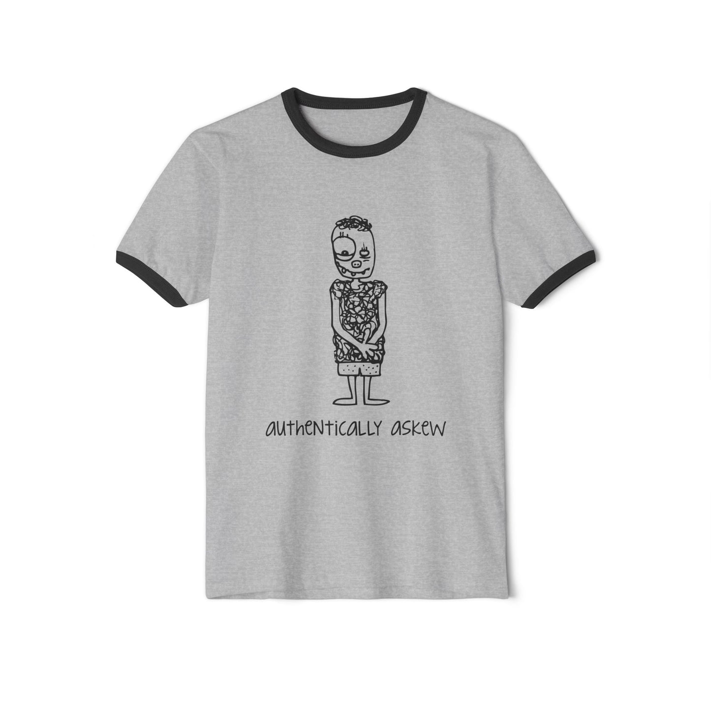 "Authentically Askew" Ringer T-Shirt