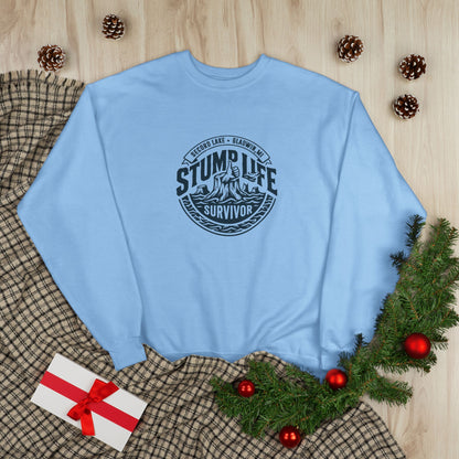 "Stump Life Survivor" Vintage Crewneck Sweatshirt
