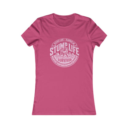 "Stump Life Survivor, Secord Lake"  – Women's Tee