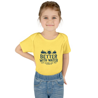 "Better With Water" Infant Bodysuit  Onesie