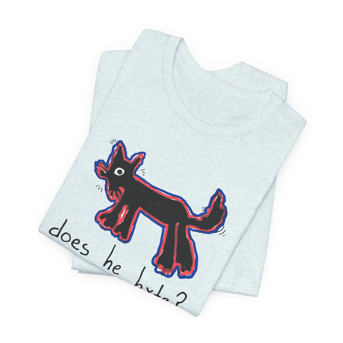 “Does He Byte?”  — Graphic Tee