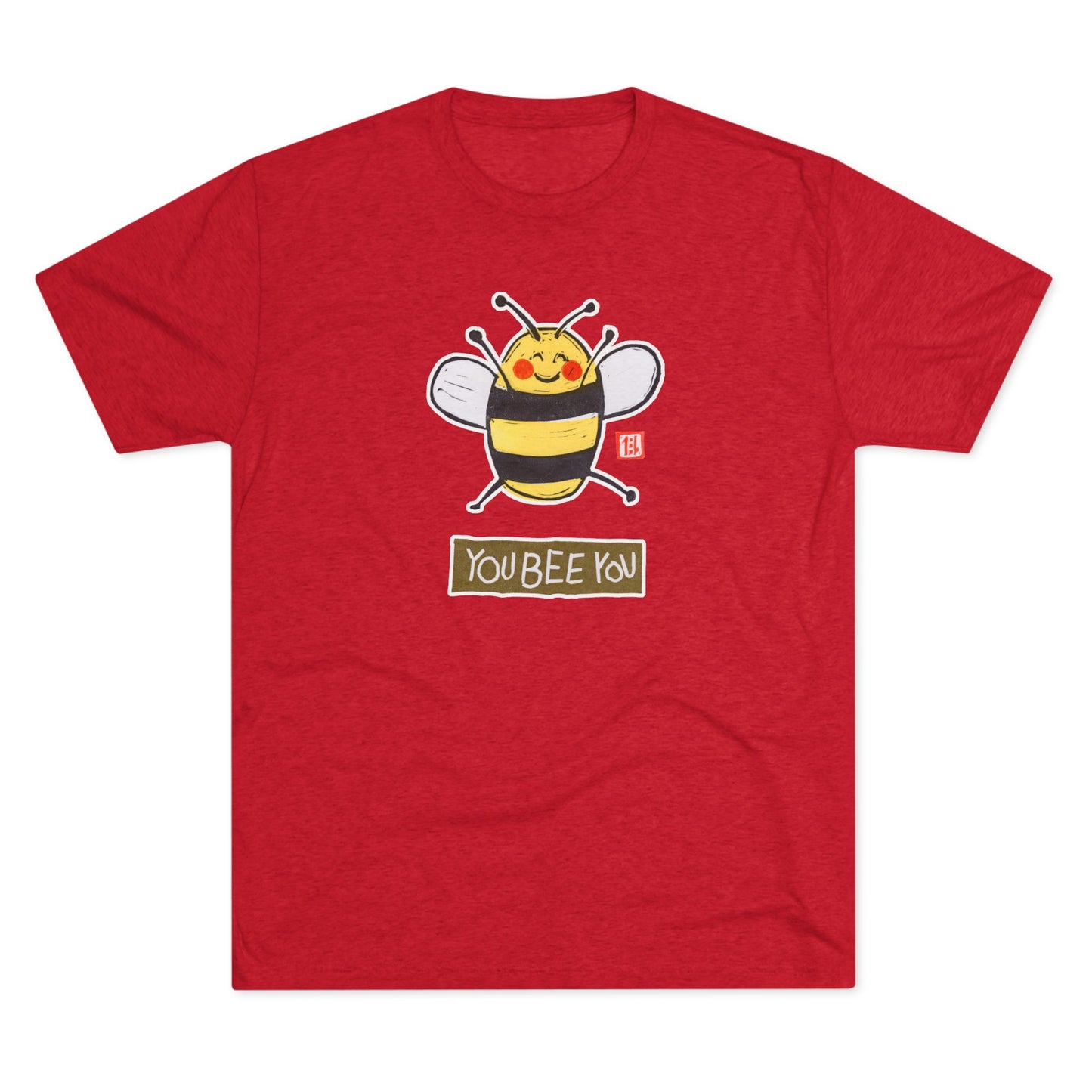 Meaningful Authenticity Tee | "You Bee You" Premium Tri-Blend Crewneck | Self-Acceptance Apparel
