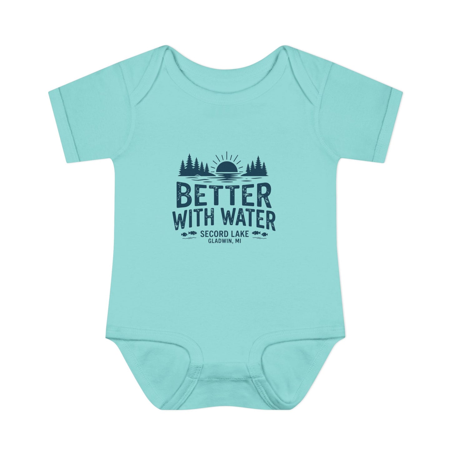 "Better With Water" Infant Bodysuit  Onesie