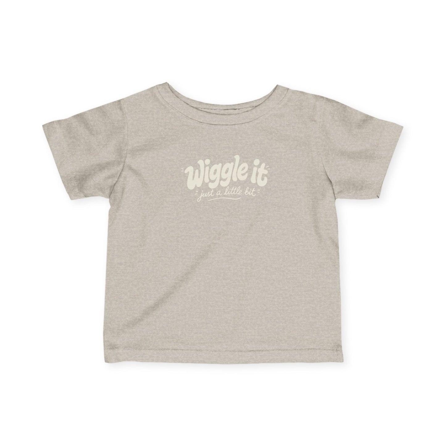 "Wiggle It, Just a Little Bit" Cute Baby Graphic Shirt