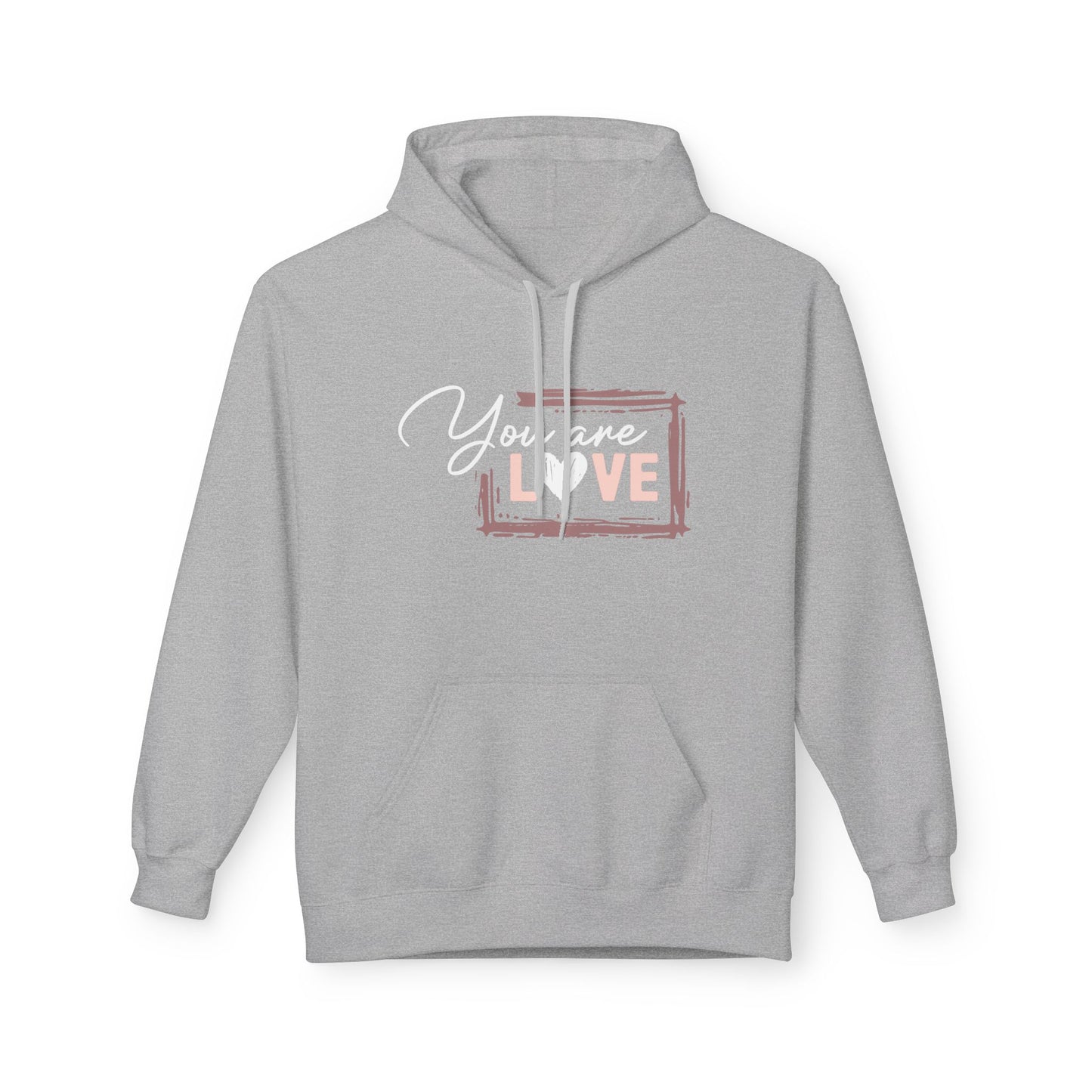 "You Are Love" Unisex Midweight Softstyle Fleece Hoodie