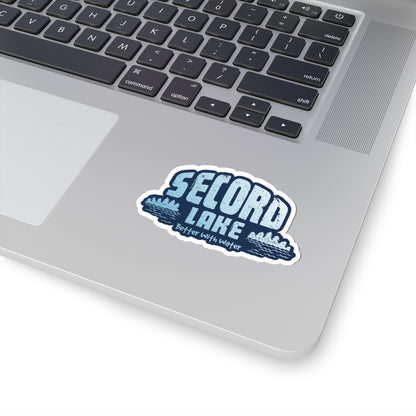"Secord Lake, Better With Water" Sticker
