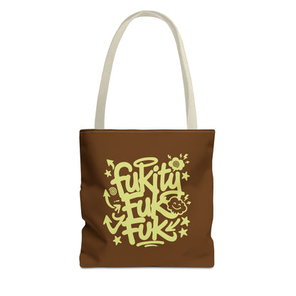 Tote Bag — Hand-Drawn Funky Lettering Graphic Tote