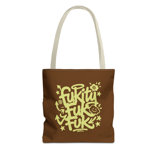 Tote Bag — Hand-Drawn Funky Lettering Graphic Tote