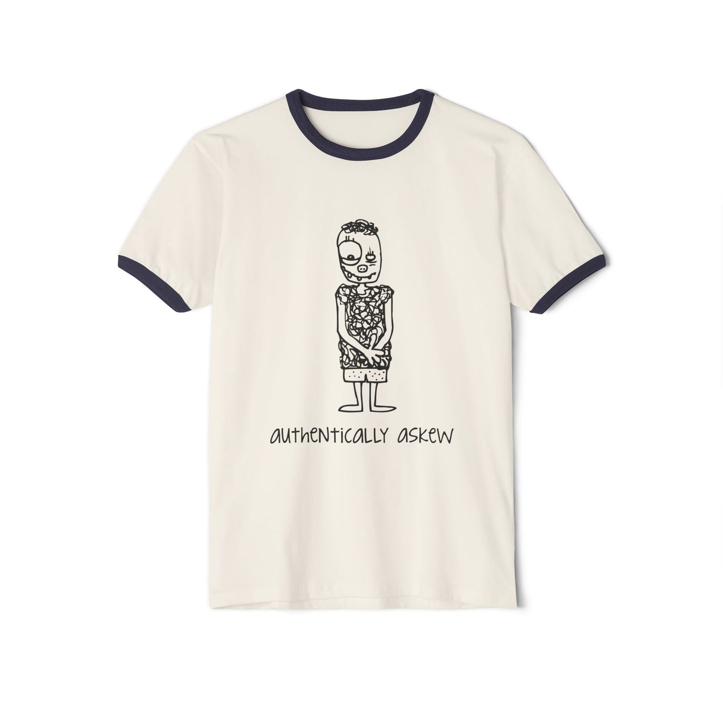 "Authentically Askew" Ringer T-Shirt