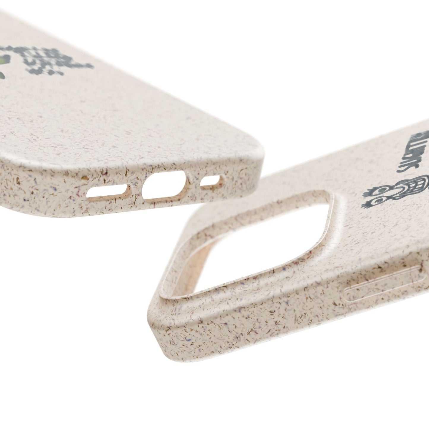 "Slightly Titled, Totally You"  —  Biodegradable Phone Case