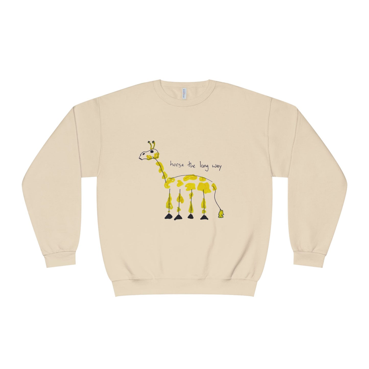 "Horse the Long Way —  Crewneck Sweatshirt
