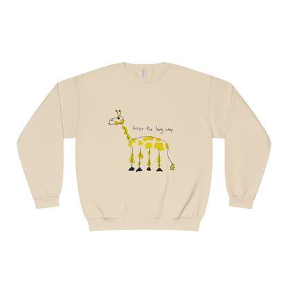 "Horse the Long Way —  Crewneck Sweatshirt