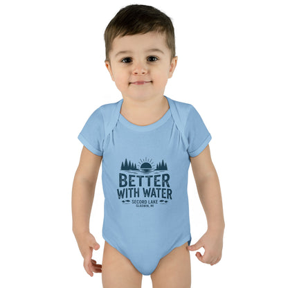 "Better With Water" Infant Bodysuit  Onesie