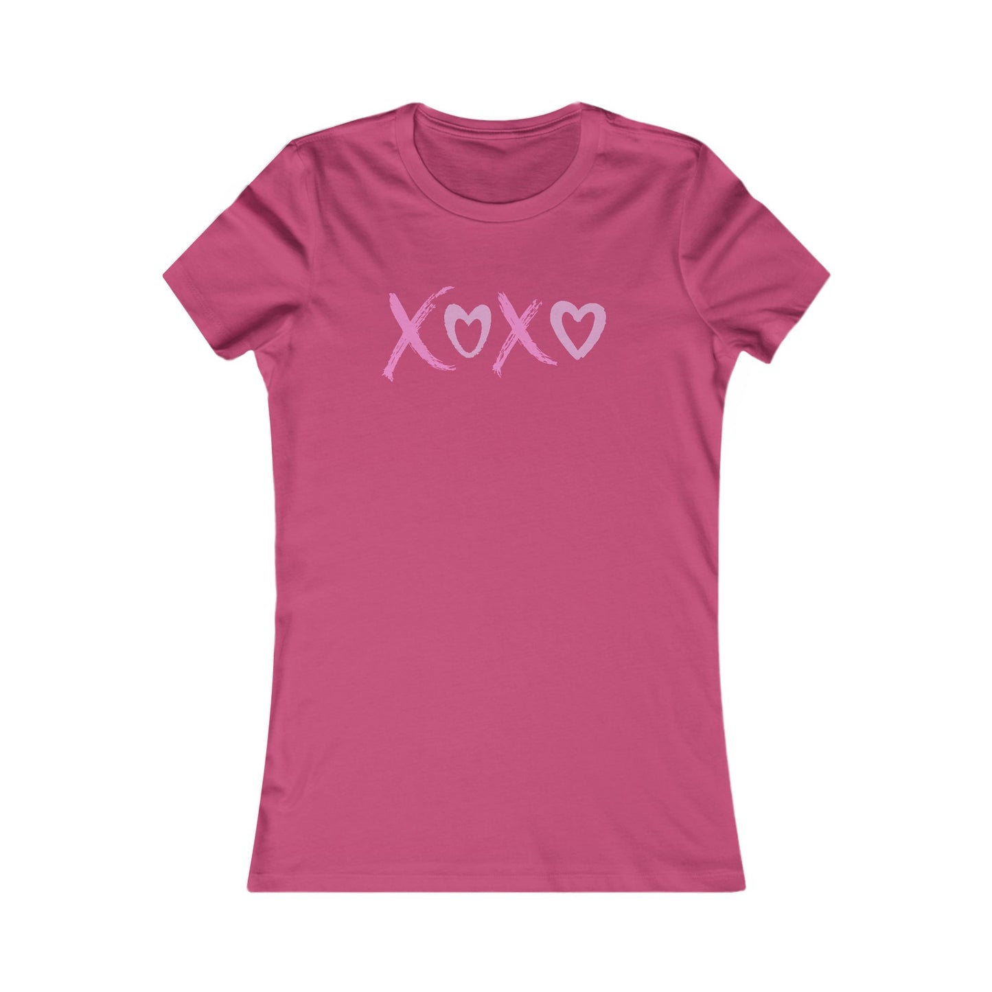 "XOXO" Bella+Canvas Heart Women's Tee