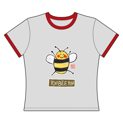"Small Good Things, You Bee You" Ringer Tee