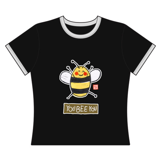 "Small Good Things, You Bee You" Ringer Tee