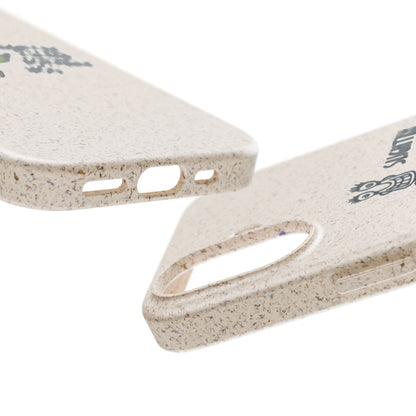 "Slightly Titled, Totally You"  —  Biodegradable Phone Case