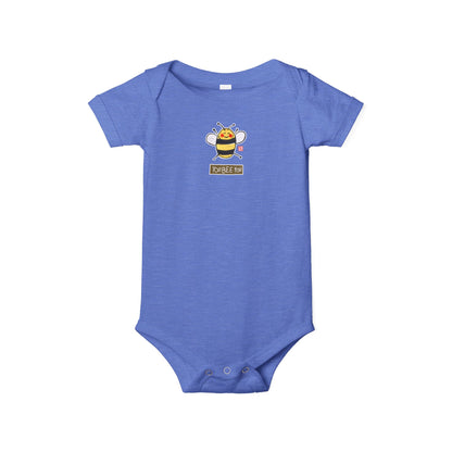 "You Bee You" Graphic Baby Onesie | Bella+Canvas Bodysuit | Self Acceptance Baby Gift