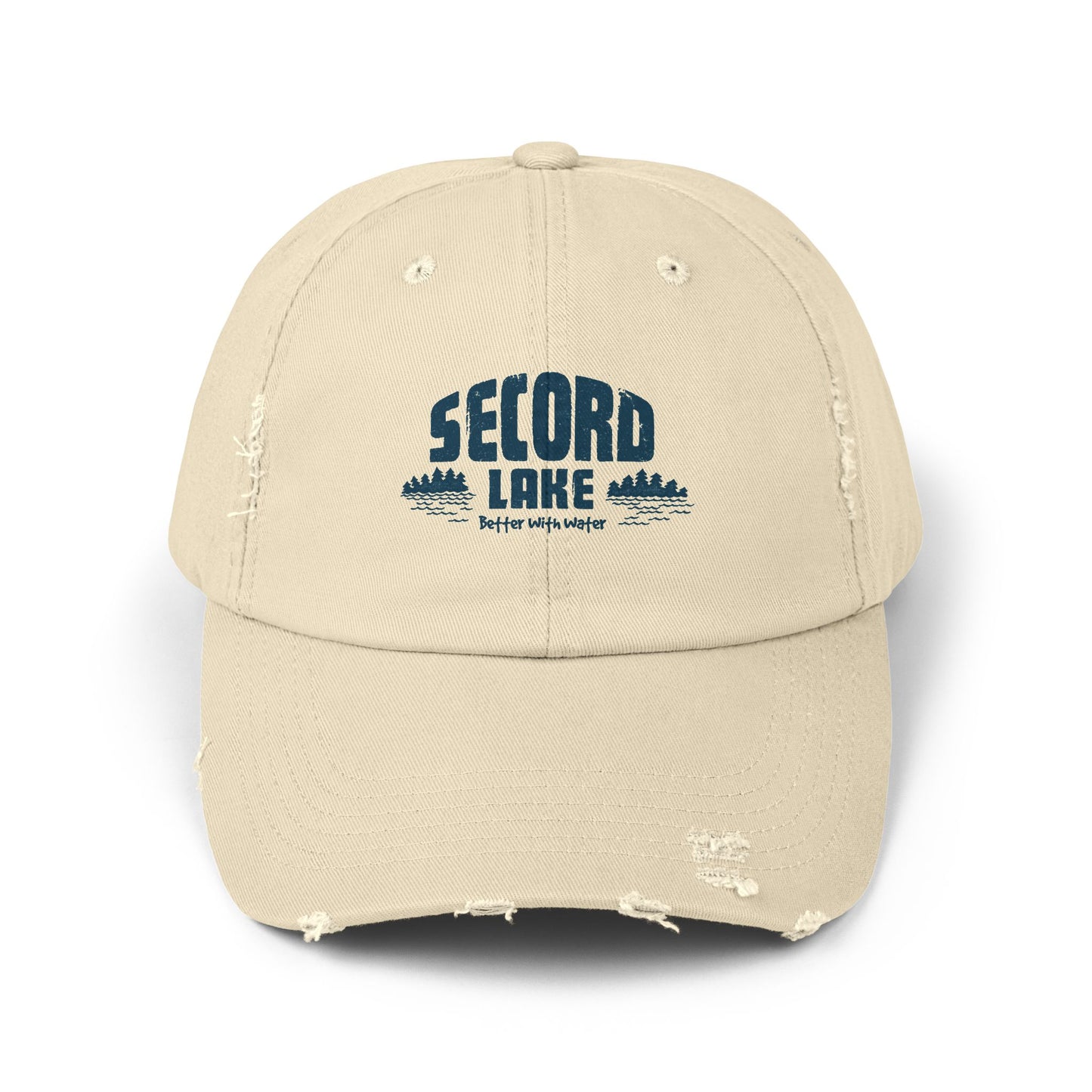 "Secord Lake, Better with Water" Baseball Cap