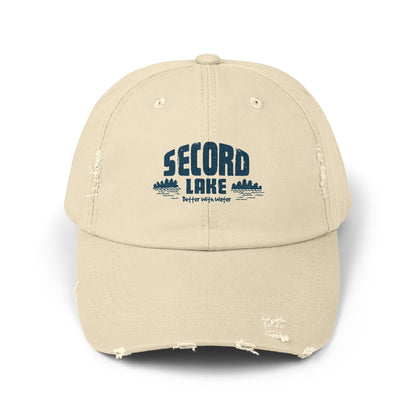 "Secord Lake, Better with Water" Baseball Cap