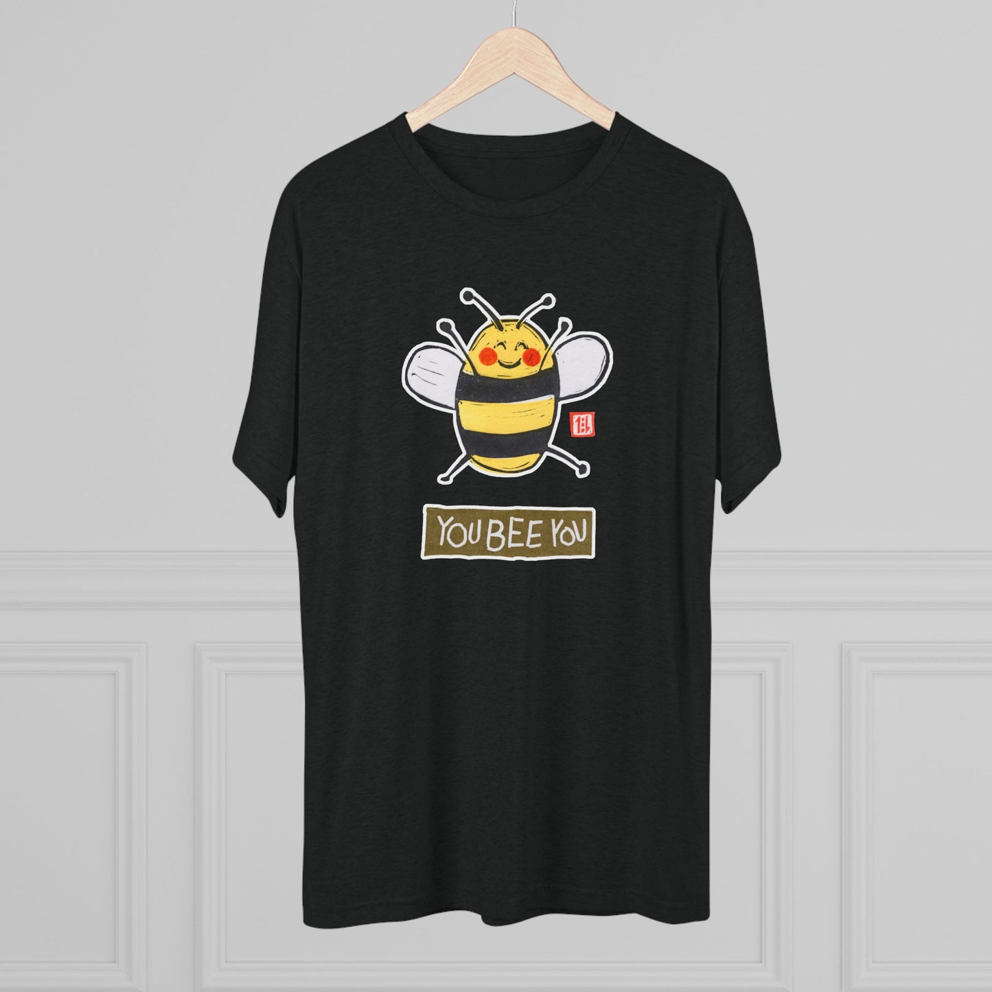 Meaningful Authenticity Tee | "You Bee You" Premium Tri-Blend Crewneck | Self-Acceptance Apparel