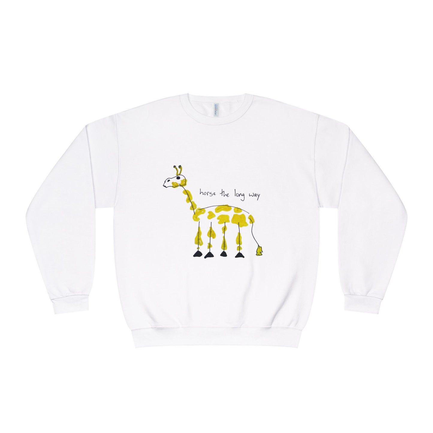 "Horse the Long Way —  Crewneck Sweatshirt