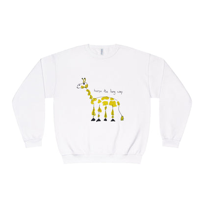 "Horse the Long Way —  Crewneck Sweatshirt