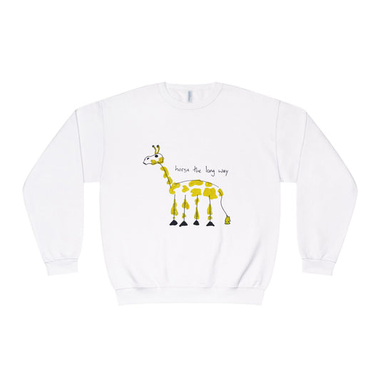 "Horse the Long Way —  Crewneck Sweatshirt